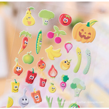 China Bulk Sale Cheap Gifts Self Adhesive Pvc Kids Cute Decoration Puffy Sticker